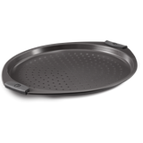 Vida by PADERNO Non-Stick Round Pizza Crisper Pan, 13.25-in