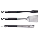 Vida by PADERNO Outdoor BBQ Grill/Griddle Tool Set, 3-pc