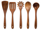 Vida by PADERNO Solid Acacia Wood Utensil Set, 5-pc