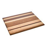 Vida by PADERNO Striped Multi Wood Large Cutting Board