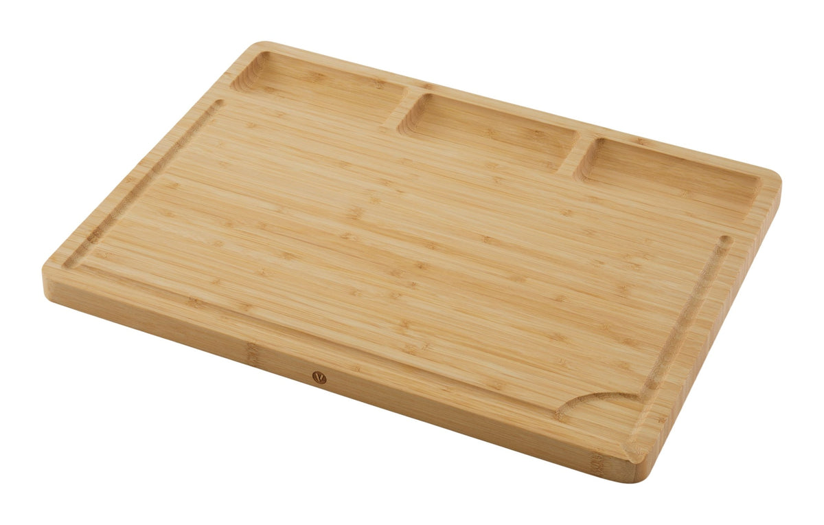 Vida Compartment Bamboo Cutting Board