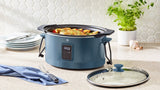 Vida Slow Cooker with Digital Control Panel, Bluefin, 6-qt image 6