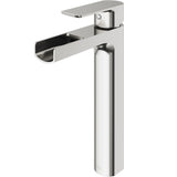 VIGO Amada 11-in Brushed Nickel Vessel Bathroom Faucet image 2