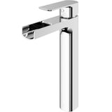 VIGO Amada Single Handle Vessel Single Hole Bathroom Sink Faucet, WaterSense Certified, Chrome image 2