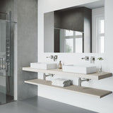 VIGO Atticus Brushed Nickel Wall Mount Bathroom Faucet image 5