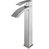 VIGO Duris Single Handle Single Hole Bathroom Sink Faucet, WaterSense Certified, Chrome