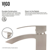 VIGO Glass Simply Silver Bathroom Sink/Basin Set with Duris Faucet and Round Vessel image 5