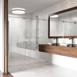 VIGO Hyacinth Matte Stone Round Vessel Bathroom Sink/Basin, Handpolished Construction, White image 5