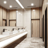 VIGO Jasmine MatteStone 18x15-in Deep White Bathroom Sink/Basin with Rectangular Vessel image 7