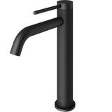 VIGO Lexington Single Handle Vessel Sink Bathroom Faucet with cFiber© Body, Matte Black