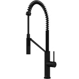 VIGO Livingston Magnetic Kitchen Faucet with Cfiber Technology, Matte Black