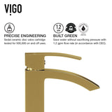 VIGO Lotus MatteStone Round White Composite Bathroom Sink/Basin Set with Duris Faucet and Pop-Up Drain image 6