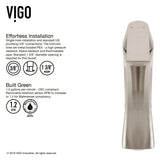 VIGO Marigold MatteStone White Bathroom Sink/Basin Set with Linus Faucet and Rectangular Composite Vessel image 7