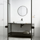 VIGO Montauk MatteStone 15x15-in Deep White Bathroom Sink/Basin with Rectangular Vessel image 7