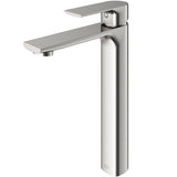 VIGO Norfolk Single Handle Vessel Bathroom Sink Faucet, WaterSense Certified, Brushed Nickel image 2
