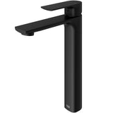 VIGO Norfolk Single Handle Vessel Bathroom Sink Faucet, WaterSense Certified, Matte Black image 2