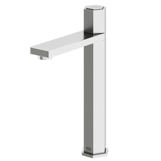 VIGO Nova 11-in Vessel Bathroom Faucet, Various Finishes