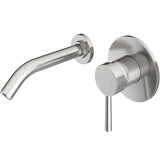 VIGO Olus Wall Mount Bathroom Faucet, WaterSense Certified, Brushed Nickel image 2