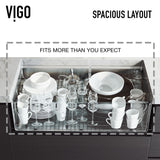 VIGO Oxford 1-Bowl Stainless Steel Apron Front Farmhouse Kitchen Sink with Accessories, 33-in image 5
