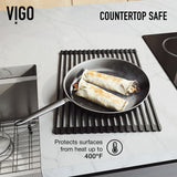 VIGO Oxford Single Farmhouse Kitchen Sink, 36-in x 21-in image 4