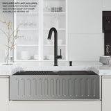 VIGO Oxford Single Farmhouse Kitchen Sink, 36-in x 21-in image 8