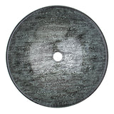 VIGO Round Glass Vessel Bathroom Sink/Basin with Deep Bowl, Titanium image 3