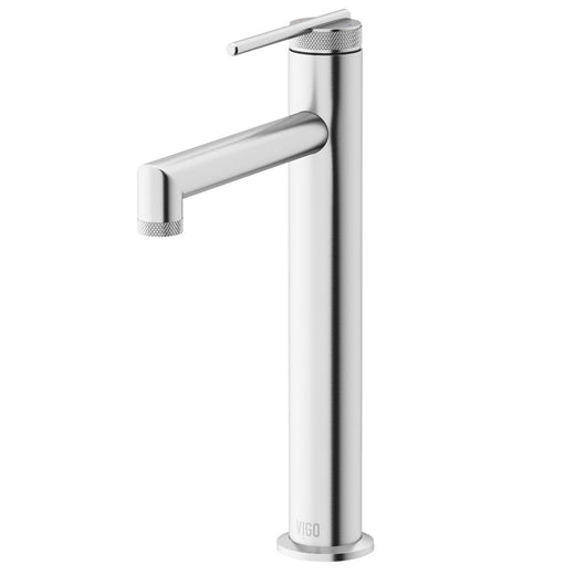 VIGO Sterling 6-in Vessel Bathroom Faucet, Various Finishes