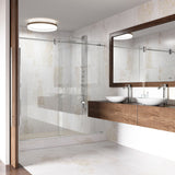 VIGO Wisteria Matte Stone Circular Vessel Bathroom Sink/Basin with Deep Bowl, White image 7