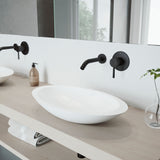VIGO Wisteria White Bathroom Sink Set with Matte Black Olus Faucet image 8