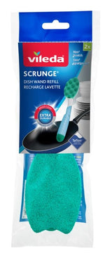 Vileda Scrunge Multi-Use Sponge Dishwand Refills, 2-pack