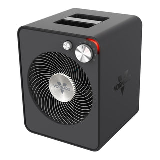 Vornado VMHi300 Whole Room Metal Heater with Adjustable Thermostat, Storm Grey