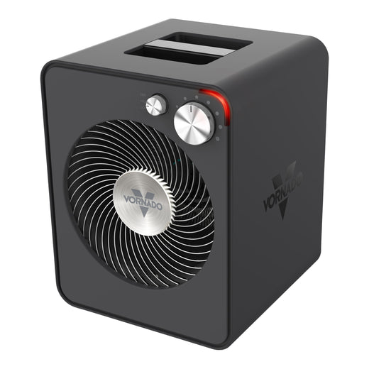 Vornado VMHi300 Whole Room Metal Heater with Adjustable Thermostat, Storm Grey