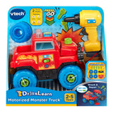 VTech Drill and Learn Monster Truck Toy for Ages 3+