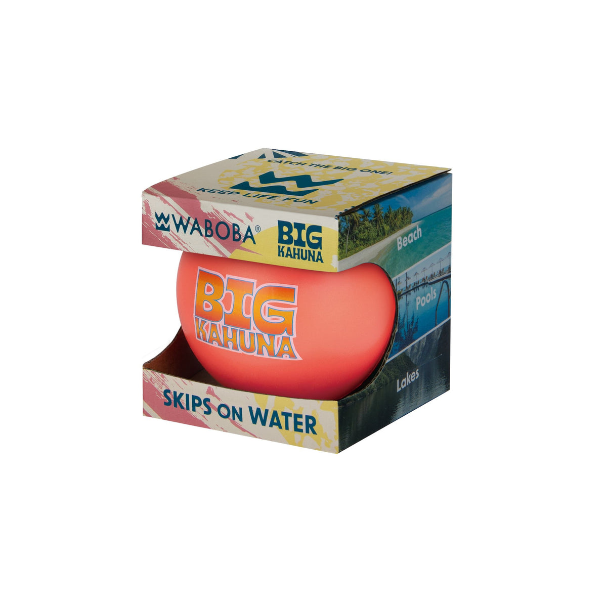 Waboba Big Kahuna Water Bouncing Ball, Outdoor Summer Toy for Beach/Pool Fun Activities