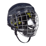 Warrior Alpha Pro Senior Hockey Helmet & Cage Combo, Navy