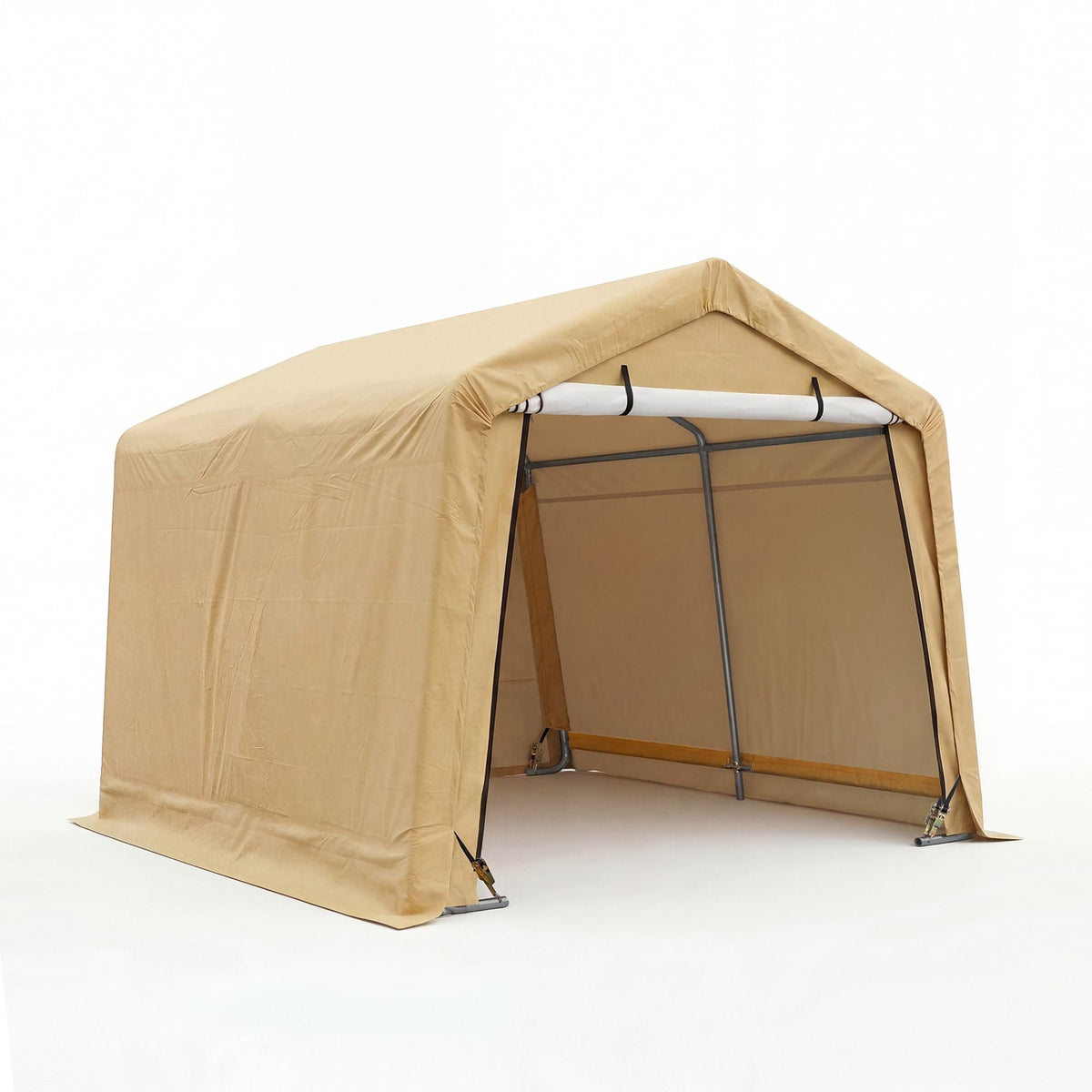 Weatherfast Waterproof Storage Shed with UV Protection, 10 x 10 x 8-ft