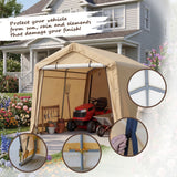 Weatherfast Waterproof Storage Shed with UV Protection, 10 x 10 x 8-ft image 5