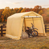Weatherfast Waterproof Storage Shed with UV Protection, 10 x 10 x 8-ft image 8