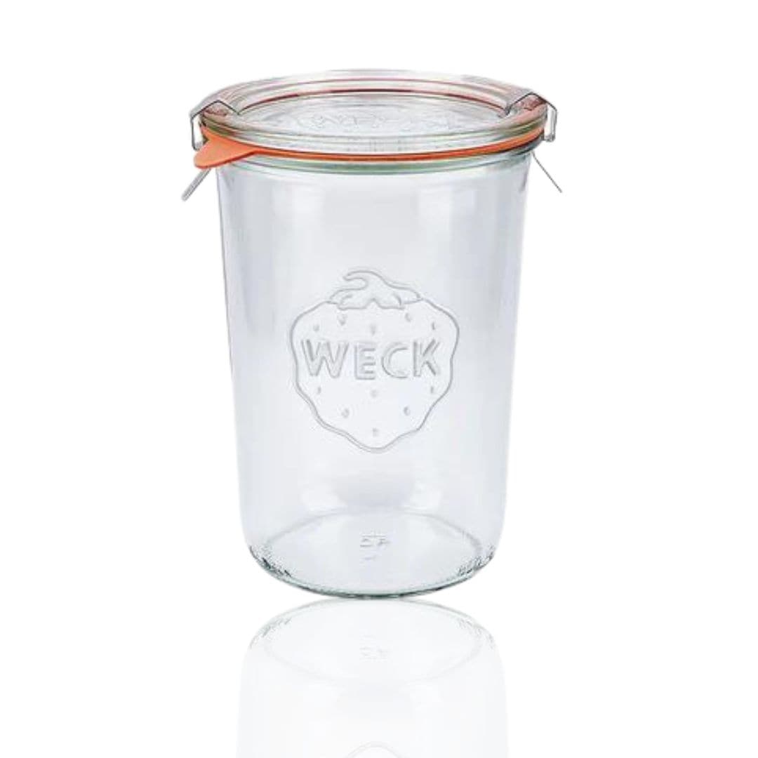 Weck Canning Jars, 850-mL, 6-pk