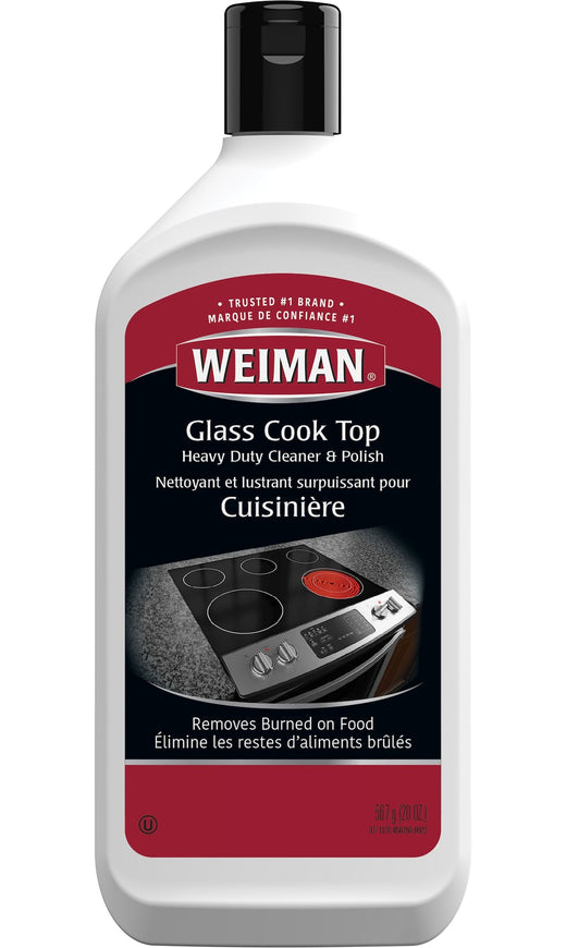 Weiman Heavy-Duty Glass Cooktop Cleaner & Polish, 472-mL