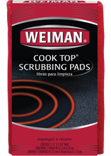 Weiman No Scratch Cooktop Scrubbing Pads for Ceramic and Glass Ranges, 3-pk