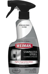 Weiman Stainless Steel Cleaner and Polish Spray, 355-mL