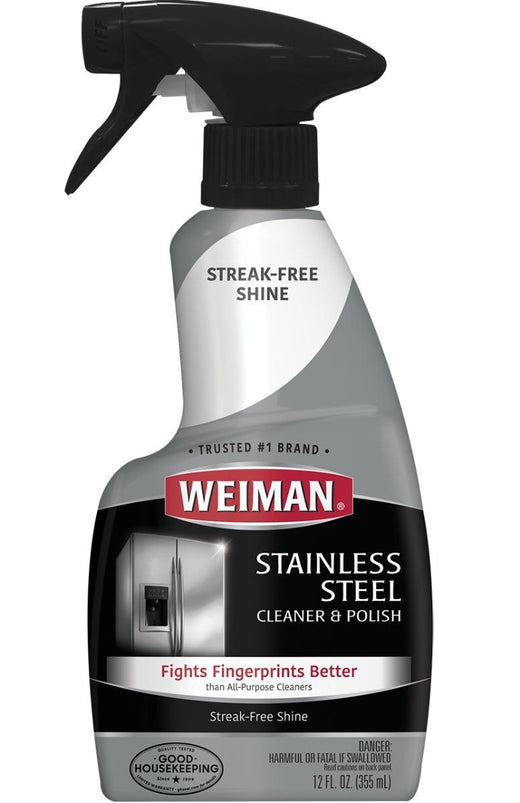 Weiman Stainless Steel Cleaner and Polish Spray, 355-mL