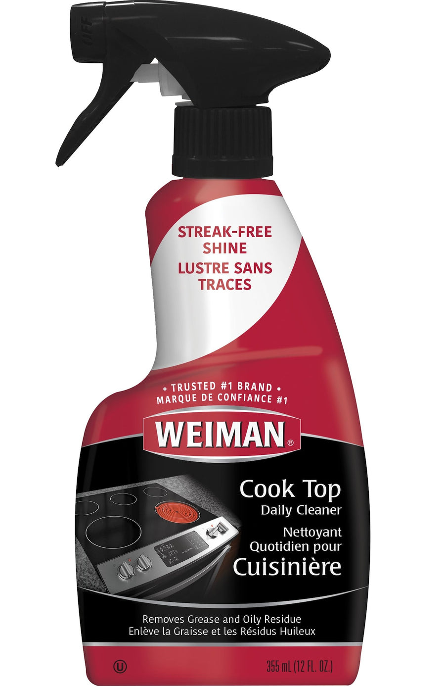 Weiman Stove Top Daily Cleaner Spray, 355-mL