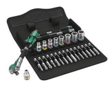 Wera 1/4-in Drive Socket Set, SAE, 28-pc image 4