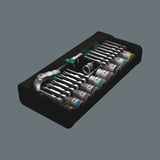 Wera 3/8-in Drive Socket Set, SAE, 29-pc image 2