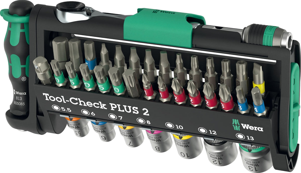 Wera Tool-Check Plus Set for Manual & Machine Use, Metric, 39-pc