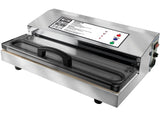Weston Pro-2300 Stainless Steel Commercial Grade Double Piston Pump Vacuum Sealer, Silver