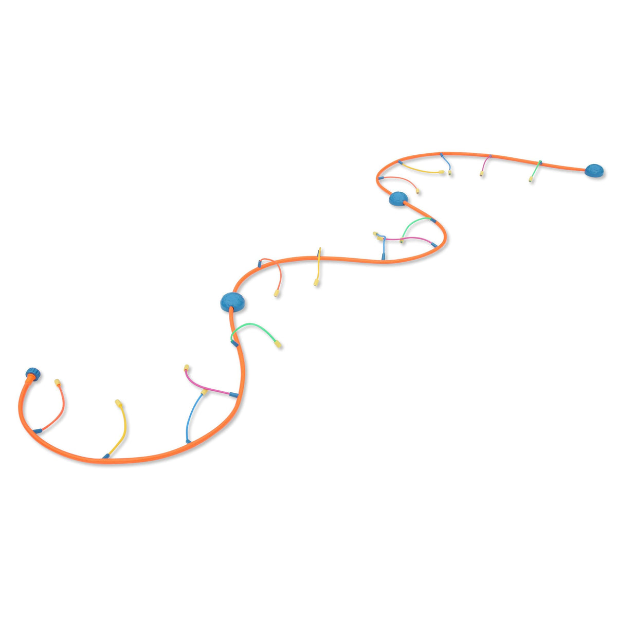 Wiggling Water Sprinkler, Multi-Coloured, 12-ft, Ages 5+, for Beach/Pool Fun Activities