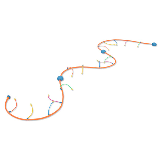 Wiggling Water Sprinkler, Multi-Coloured, 12-ft, Ages 5+, for Beach/Pool Fun Activities